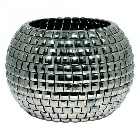 Ваза с пластиковыми стразами