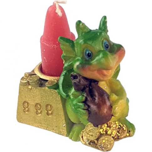 Декор новогодний Дракон, слиток золота