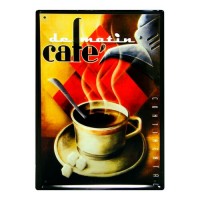Картинка жестяная Cafe