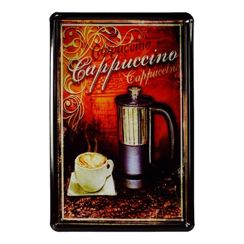 Картинка жестяна Cappuccino