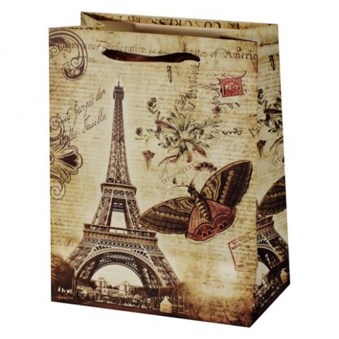 Пакет Эйфелева башня 30 х 12 х 44 см