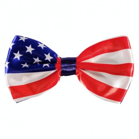 Краватка-метелик Американський прапор (USA)