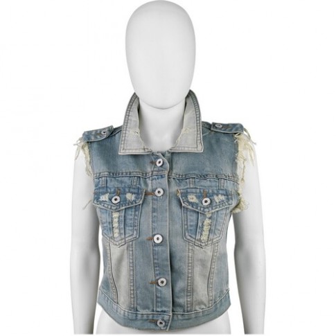 Жилетка джинсова L