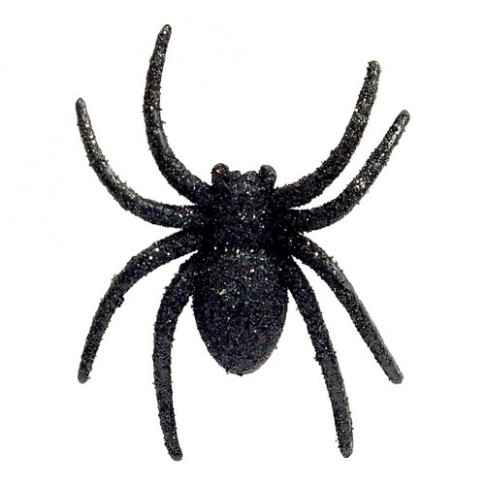 Паук блестящий 7х6 см