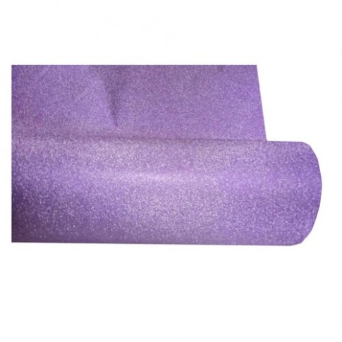 Бумага-пленка упаковочная блестящая фиолетовая Shine