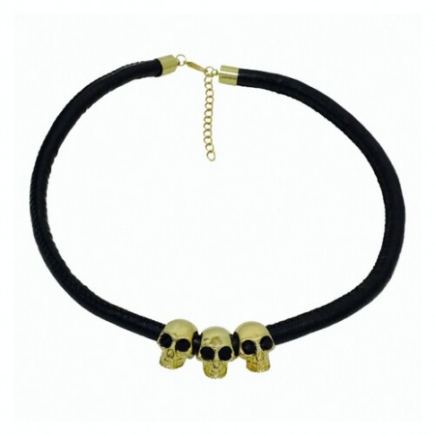 Шнурок Чокер Черепа
