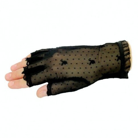 Перчатки-митенки Playboy