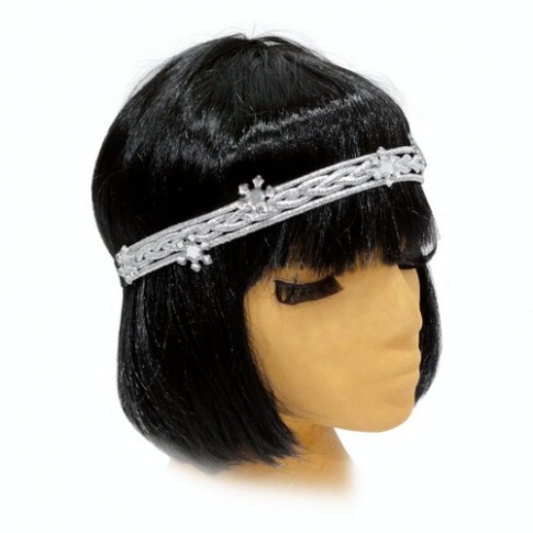 Резинка на голову Снежинка ледяная