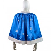 Плащ Новогодний со снежинками