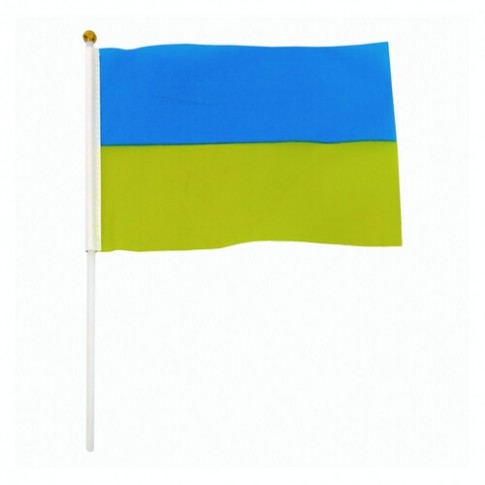 Прапор України 21х15 см
