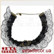 Чокер гипюровый Роза