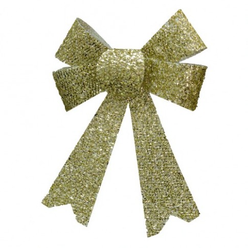 Игрушка на ялку Бантик люрекс