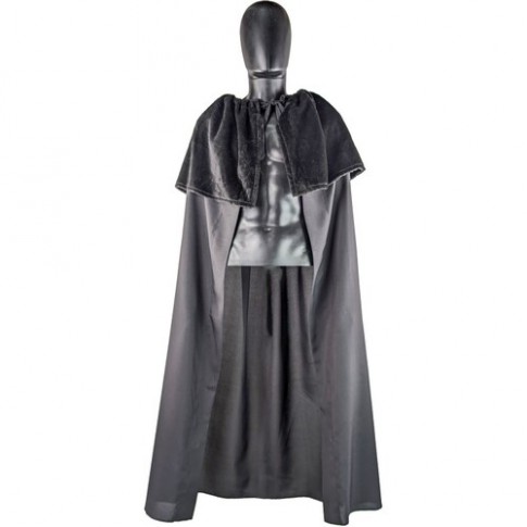 Плащ з хутряним коміром