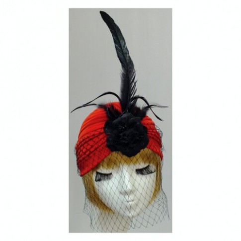 Чалма Элизабет с вуалью