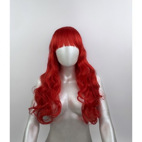 Парик красный матовый
