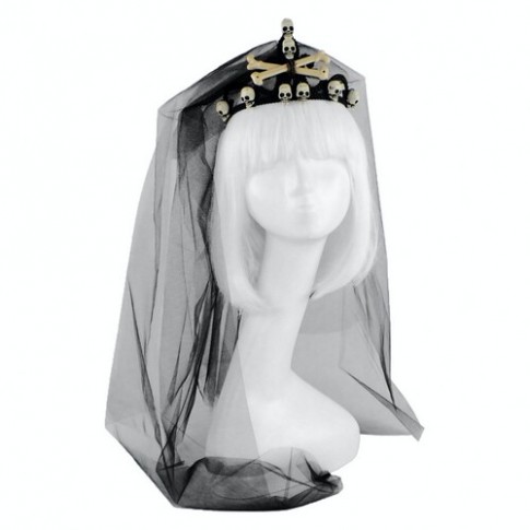 Корона Французская лилия с черепами