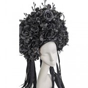 Обруч Рогнеда крупный двухсторонний с цветами