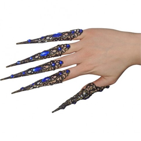 Когти в камнях, в наборе 5 шт