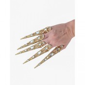 Когти в камнях, в наборе 5 шт