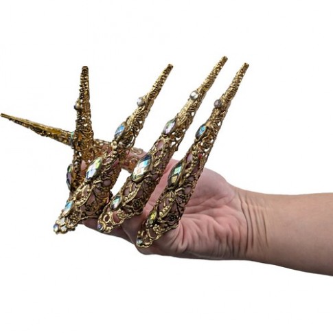 Когти в камнях, в наборе 5 шт