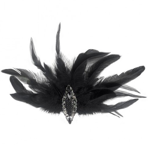 Брошка Чорна Пташка