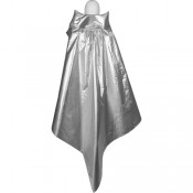 Плащ серебристый