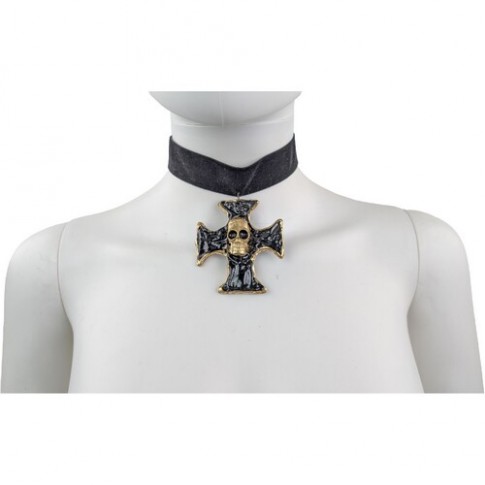 Чокер Изида с крестом