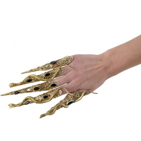 Кігті в камінні зі змійками, в наборі 5 шт