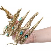 Когти в камнях со змейками, в наборе 5 шт