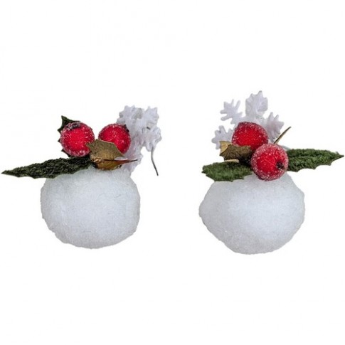 Серьги Зимние с ягодками