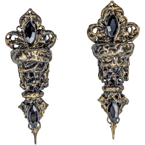 Серьги Шахматная королева Серьги Шахматная королева