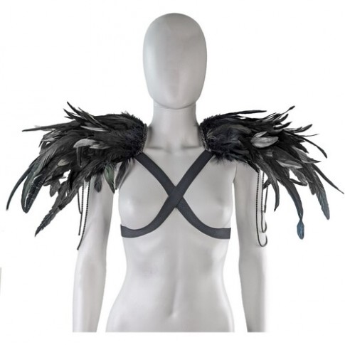 Наплічники пір'яні