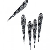 Когти в камнях Cristal, в наборе 5 шт