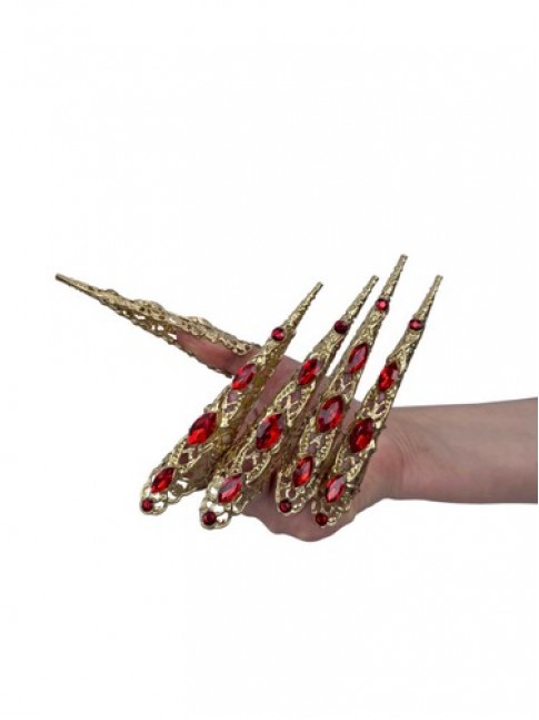 Кігті в камінні Cristal, в наборі 5 шт