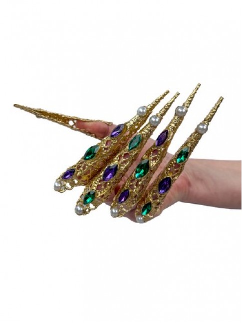 Кігті в камінні Cristal, в наборі 5 шт