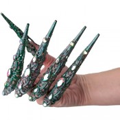 Когти в камнях Cristal, в наборе 5 шт