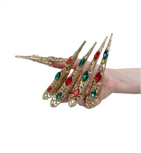 Кігті в камінні Cristal, в наборі 5 шт