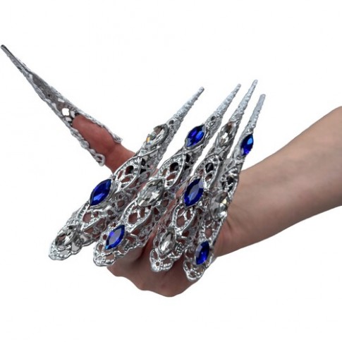 Когти в камнях Cristal, в наборе 5 шт