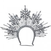 Обруч со снежинками Снежная феерия