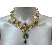 Намисто ажурне з камінням