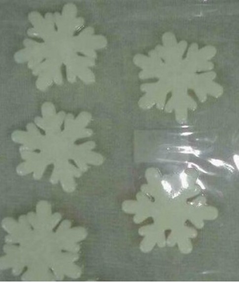 Наклейки Снежинки